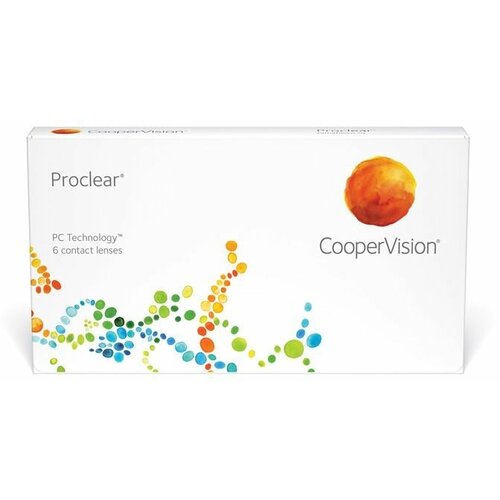 ���� ���������� ����� CooperVision Proclear.., 6 ��., R 8,6, D -7,5, ����������, 1 ��., ������ �� 1950 ���