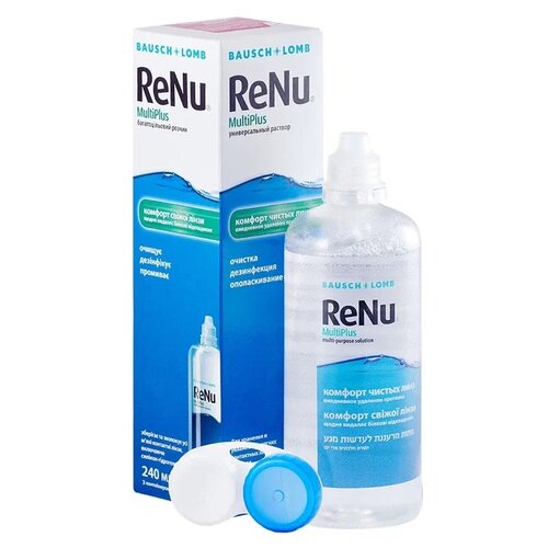 ���� ������� Bausch & Lomb Renu MultiPlus, � �����������, 240 ��, 1 ��., ������ �� 499 ���