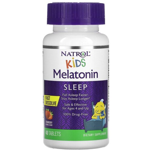    Natrol Kids Melatonin Fast Dissolve, 60 , 40 .   -     , -, 