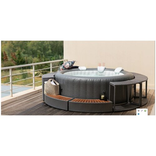 ���� �������� ������� MSpa ��� Comfort Ottoman Round Bubble 6 ������, ������ �� 77790 ���
