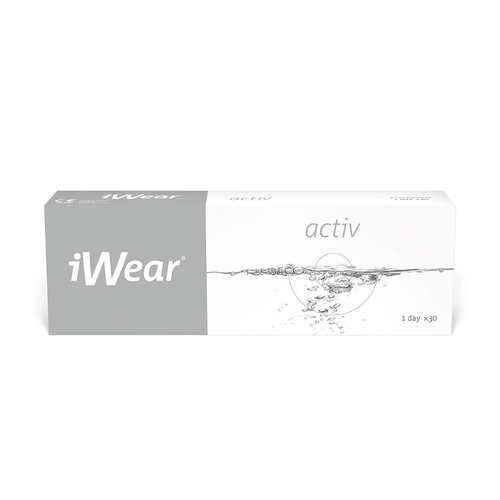 ���� ���������� ����� iWear Activ, 30 ��., R 8,6, D -4,25, ������ �� 2990 ���