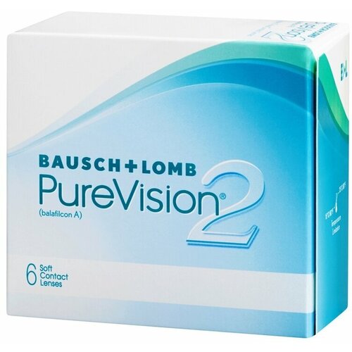    Bausch & Lomb PureVision 2 HD., 6 ., R 8,6, D +0,5   -     , -, 