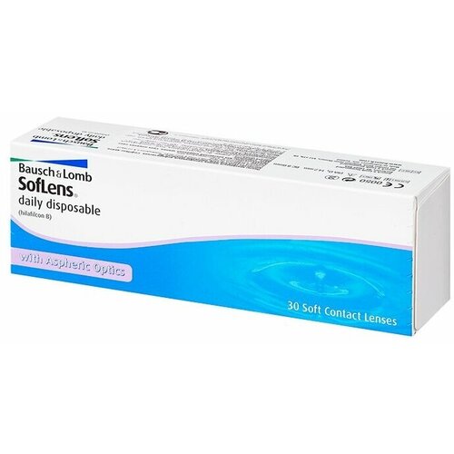    Bausch & Lomb Soflens Daily Disposable, 30 ., R 8,6, D -2,25,   1099 