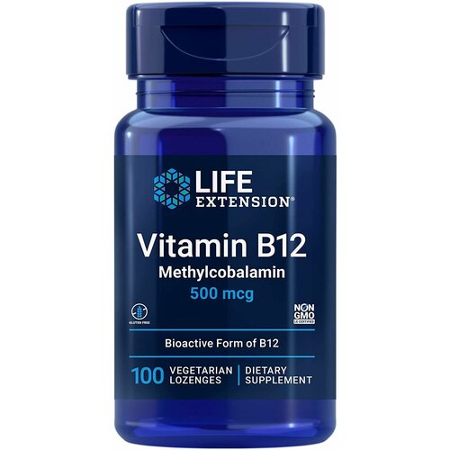 ���� �������� Life Extension Vitamin B12, 50 �, 500 ���, 100 ��., ������ �� 1089 ���