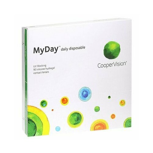 ���� ���������� ����� CooperVision MyDay daily disposable, 90 ��., R 8,4, D -4,75, ����������, 1 ��., ������ �� 7889 ���