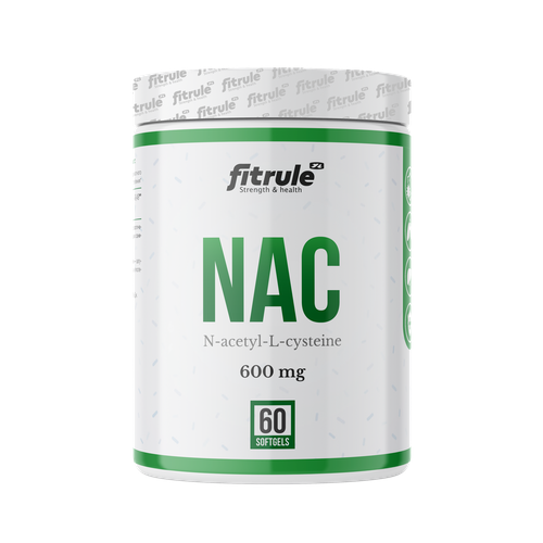  Fitrule NAC 600 mg 60 caps   -     , -, 