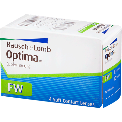 ���� ���������� ����� Bausch & Lomb Optima FW, 4 ��., R 8,7, D -3,5, ������ �� 1234 ���