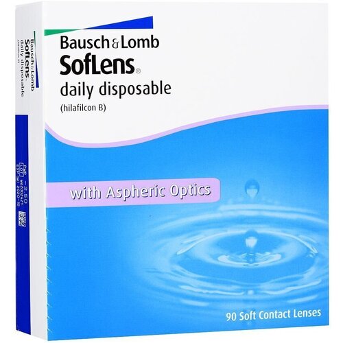    Bausch & Lomb Soflens Daily Disposable, 90 ., R 8,6, D -4   -     , -, 