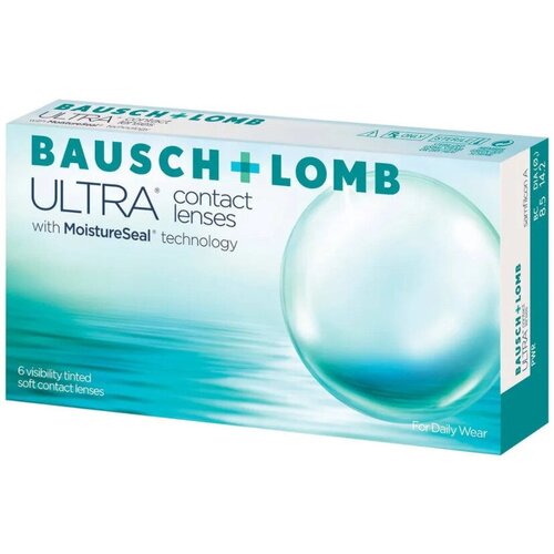 ���� ���������� ����� Bausch & Lomb Ultra, 6 ��., R 8,5, D -5,5, 1 ��., ������ �� 1599 ���