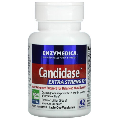 ���� ������� Enzymedica Candidase Extra strength, 45 �, 42 ��., ������ �� 6160 ���