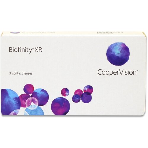 ���� ���������� ����� CooperVision Biofinity XR, 3 ��., R 8,6, D -17, ����������, 1 ��., ������ �� 2550 ���
