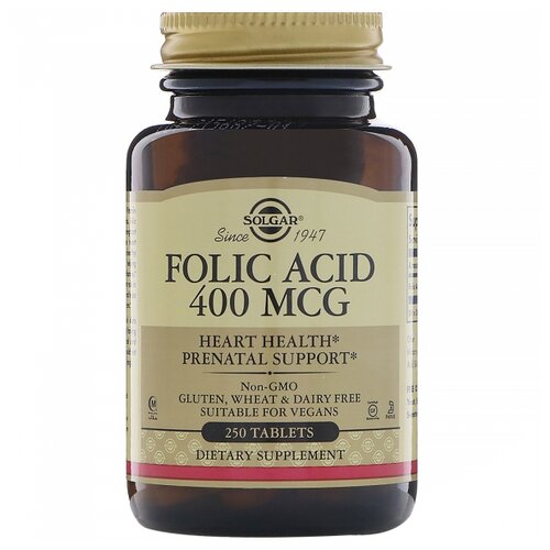  Solgar Folic Acid ., 400 , 300 , 250 .   -     , -, 