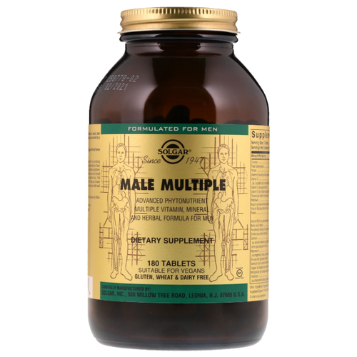 ���� Solgar Male Multiple ���., 500 ��, 680 �, 180 ��., ������ �� 6860 ���