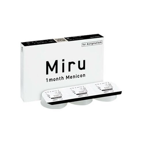 ���� ���������� ����� Menicon Miru 1month, 6 ��., R 8,3, D -1, ADD: �������, ����������, 1 ��., ������ �� 3350 ���