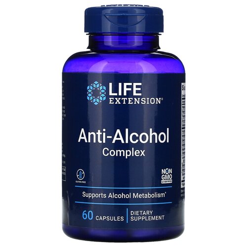 ���� ������� Life Extension Anti-Alcohol Complex, 100 �, 60 ��., ������ �� 2590 ���