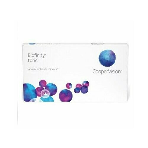    CooperVision Biofinity Toric., 3 ., R 8,7, D +5,25,CYL:-0,75,A:130, , 1 .   -     , -, 