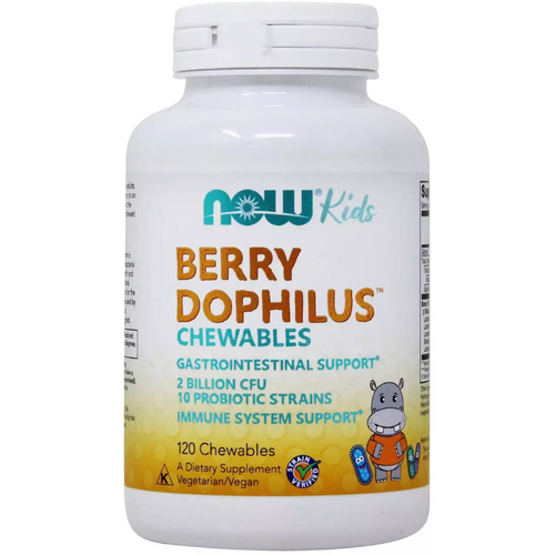 ���� NOW Berry Dophilus Kids 120 chewables / ��� ������� ������� ������� 120 ��� ���, ������ �� 4020 ���