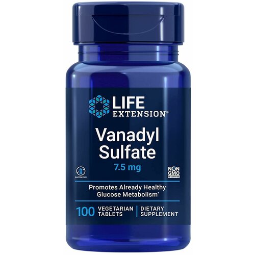 ���� Life Extension Vanadyl Sulfate 7.5 mg (������� ������� 7,5 ��) 100 ��� �������� (Life Extension), ������ �� 2306 ���