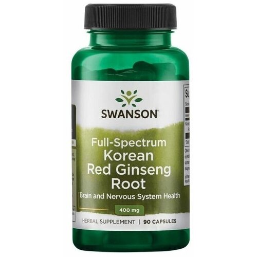 ���� Swanson Full Spectrum Korean Red Ginseng Root (������ ������ ���������� �������� ����� ��������) 400 �� 90 ������, ������ �� 2639 ���