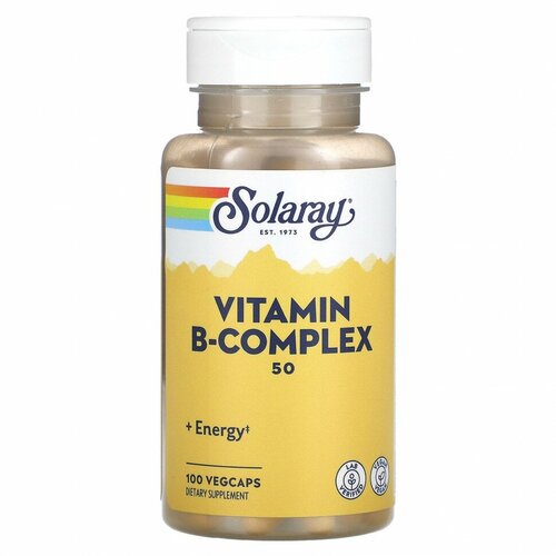  Solaray, B - Complex 50,    B, 100    -     , -, 