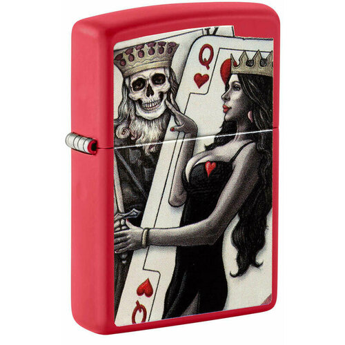   ZIPPO Skull King Queen Beauty 48624   -     , -, 