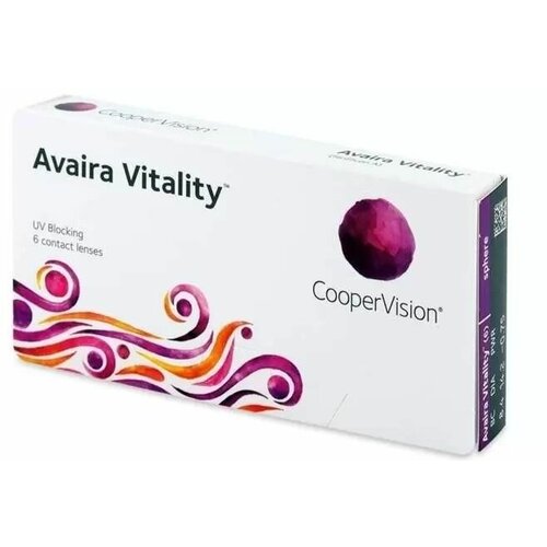 ���� ���������� ����� CooperVision Avaira Vitality, 6 ��., R 8,4, D -2,5, ����������, 1 ��., ������ �� 1190 ���