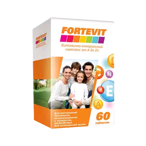  Fortevit -     Zn, 60    -     , -, 