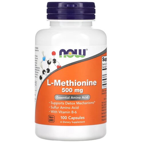   NOW L-Methionine, 260 , 500 , 100 .   -     , -, 