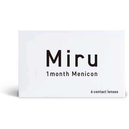 ���� ���������� ����� Menicon Miru 1month, 6 ��., R 8,3, D -0,5, ����������, 1 ��., ������ �� 3950 ���