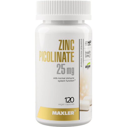 ���� MAXLER Zinc Picolinate ����., 25 ��, 150 ��, 100 �, 120 ��., ������ �� 1199 ���