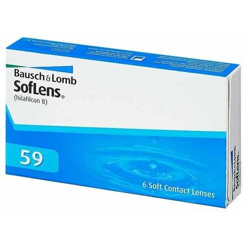    Bausch & Lomb SofLens 59, 6 ., R 8,6, D -2,75   -     , -, 