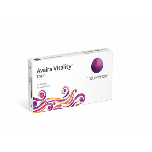���� ���������� ����� CooperVision Avaira Vitality toric., 6 ��., R 8,5, D +8,�CYL:�-1,75,�A�:�130, ����������, 1 ��., ������ �� 2390 ���