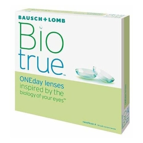    Bausch & Lomb Biotrue ONEday, 90 ., R 8,6, D -4,5, 1 .   -     , -, 