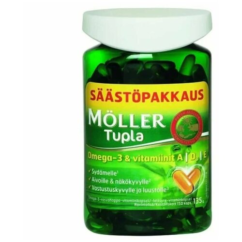 ���� Omega-3 MOLLER TUPLA 150 ��., ������ �� 3199 ���