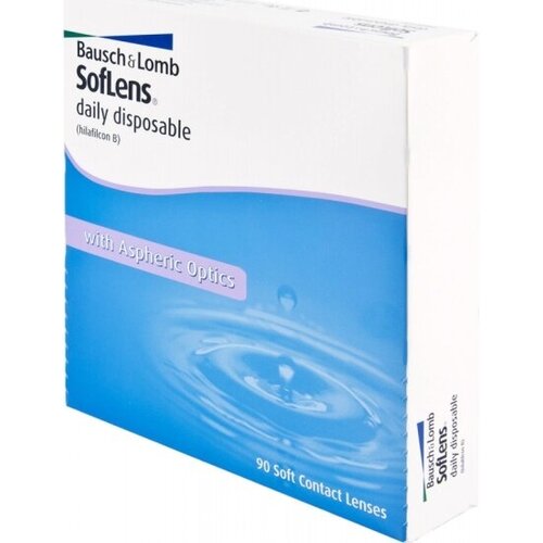    Bausch & Lomb Soflens Daily Disposable, 90 ., R 8,6, D -3   -     , -, 