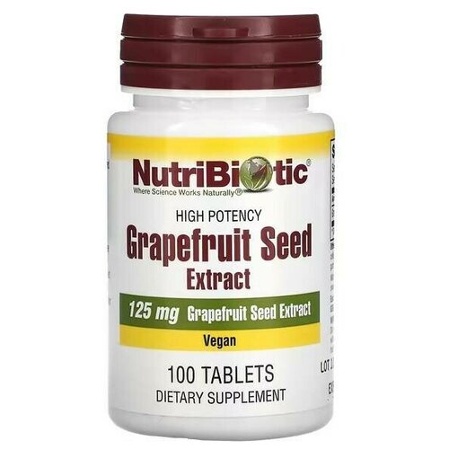 ���� NutriBiotic, �������� ����� ����������, 125 ��, 100 ��������, ������ �� 1741 ���