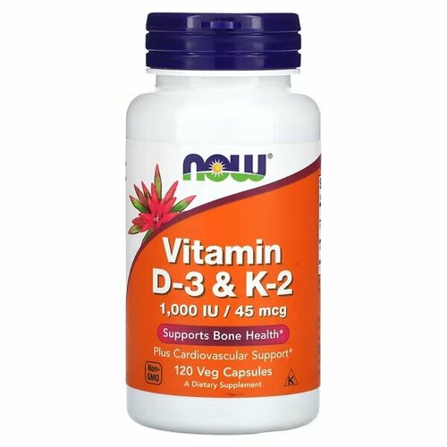  Now Foods Vitamin D-3 & K-2 120 ,   2769 