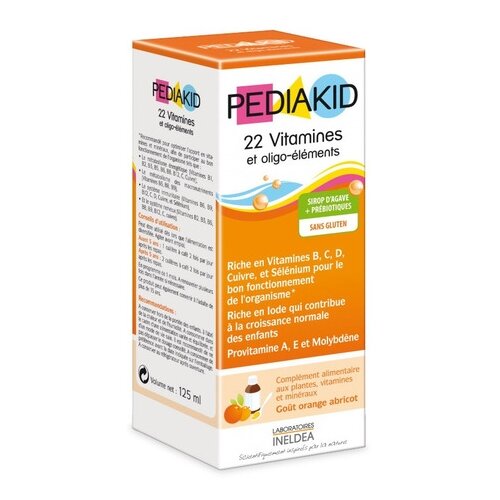 ���� PEDIAKID 22 Vitamins and Oligo-elements ��., 125 ��, 150 �, ��������, ������ �� 3000 ���