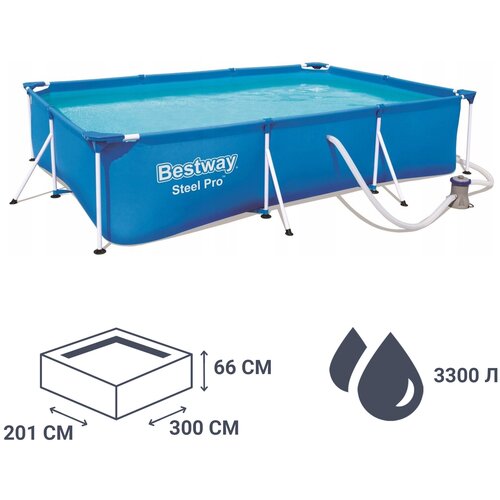 ���� ��������� ������� Steel Pro 300�201�66��, 3300�, ������ �� 15627 ���