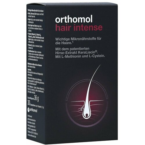  Orthomol Hair Intense -    () 60  ( 30 )         -     , -, 