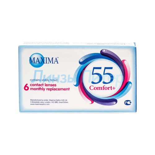 ���� ���������� ����� Maxima 55 Comfort Plus, 6 ��., R 8,6, D -9,5, ����������, 1 ��., ������ �� 1740 ���