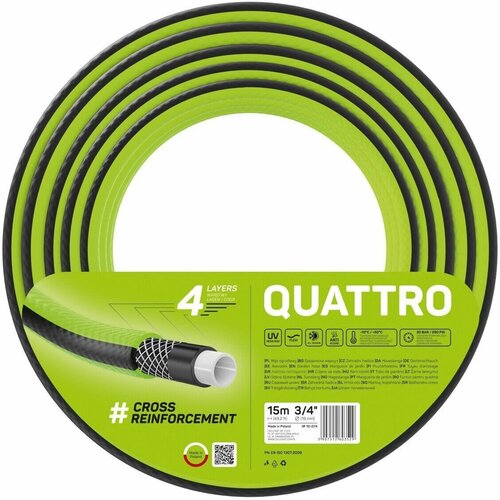    4  QUATTRO 3/4 15  Cellfast 10-074   -     , -, 