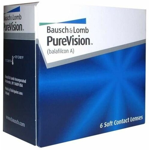 ���� ���������� ����� Bausch & Lomb PureVision, 6 ��., R 8,6, D -3,25, ������ �� 2160 ���
