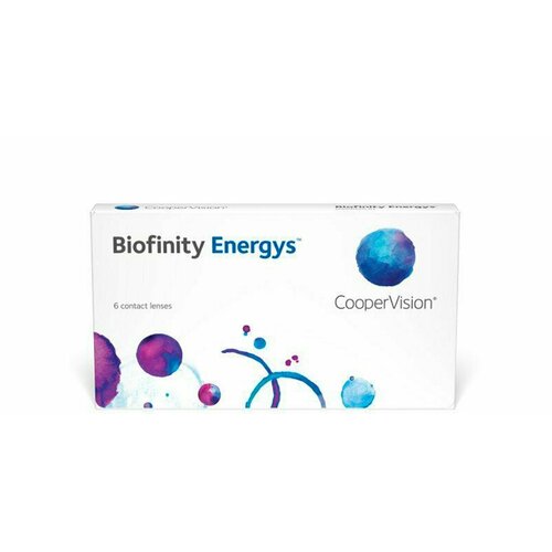 ���� ���������� ����� CooperVision Biofinity Energys, 3 ��., R 8,6, D -1,5, ����������, 1 ��., ������ �� 2250 ���