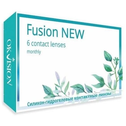 ���� ���������� ����� OKVision Fusion NEW, 6 ��., R 8,6, D -1,25, 1 ��., ������ �� 1486 ���