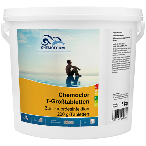 ���� �������� ��� �������� Chemoform Chemoclor T-Gro?tabletten (�� 200 ��), 5 �1, ������ �� 8370 ���