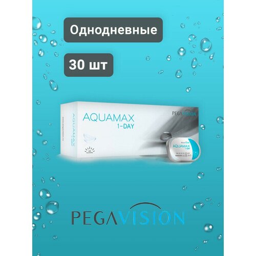 ���� ���������� ����� Pegavision Aquamax 1-Day, 30 ��., R 8,6, D +4, ����������, 1 ��., ������ �� 1690 ���