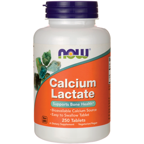 ���� �������� NOW Calcium Lactate, 260 �, 250 ��., ������ �� 2789 ���