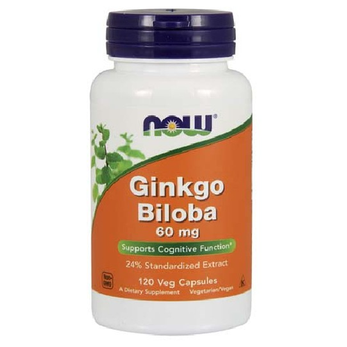 ���� NOW Ginkgo Biloba 60 mg, 120 ����., ������ �� 1933 ���
