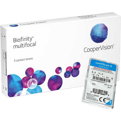 ���� ���������� ����� CooperVision Biofinity Multifocal, 3 ��., R 8,6, D -4,25, ADD: +1.00 D, ����������, 1 ��., ������ �� 2390 ���